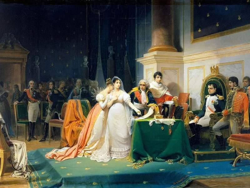 1804-Henri Frédéric Schopin - Il divorzio dell'imperatrice Giuseppina